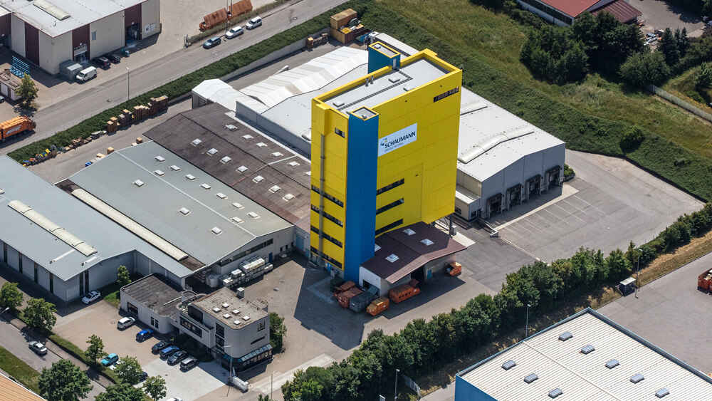 Luftaufnahme SCHAUMANN-Werk Feuchtwangen Luftaufnahme SCHAUMANN-Werk Feuchtwangen