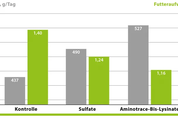 AMINOTRACE supports weight gain AMINOTRACE supports weight gain