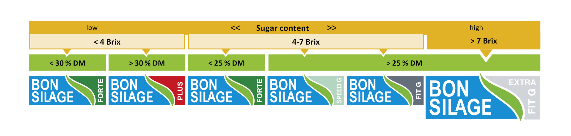 BONSILAGE FIT G EXTRA is the new addition to the range of BONSILAGE products developed specially for the treatment of sugar-rich BONSILAGE FIT G EXTRA is the new addition to the range of BONSILAGE products developed specially for the treatment of sugar-rich